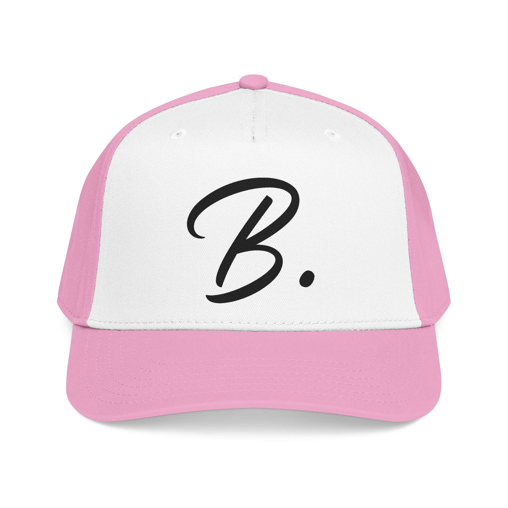 The Signature B. Cap - Pink & White