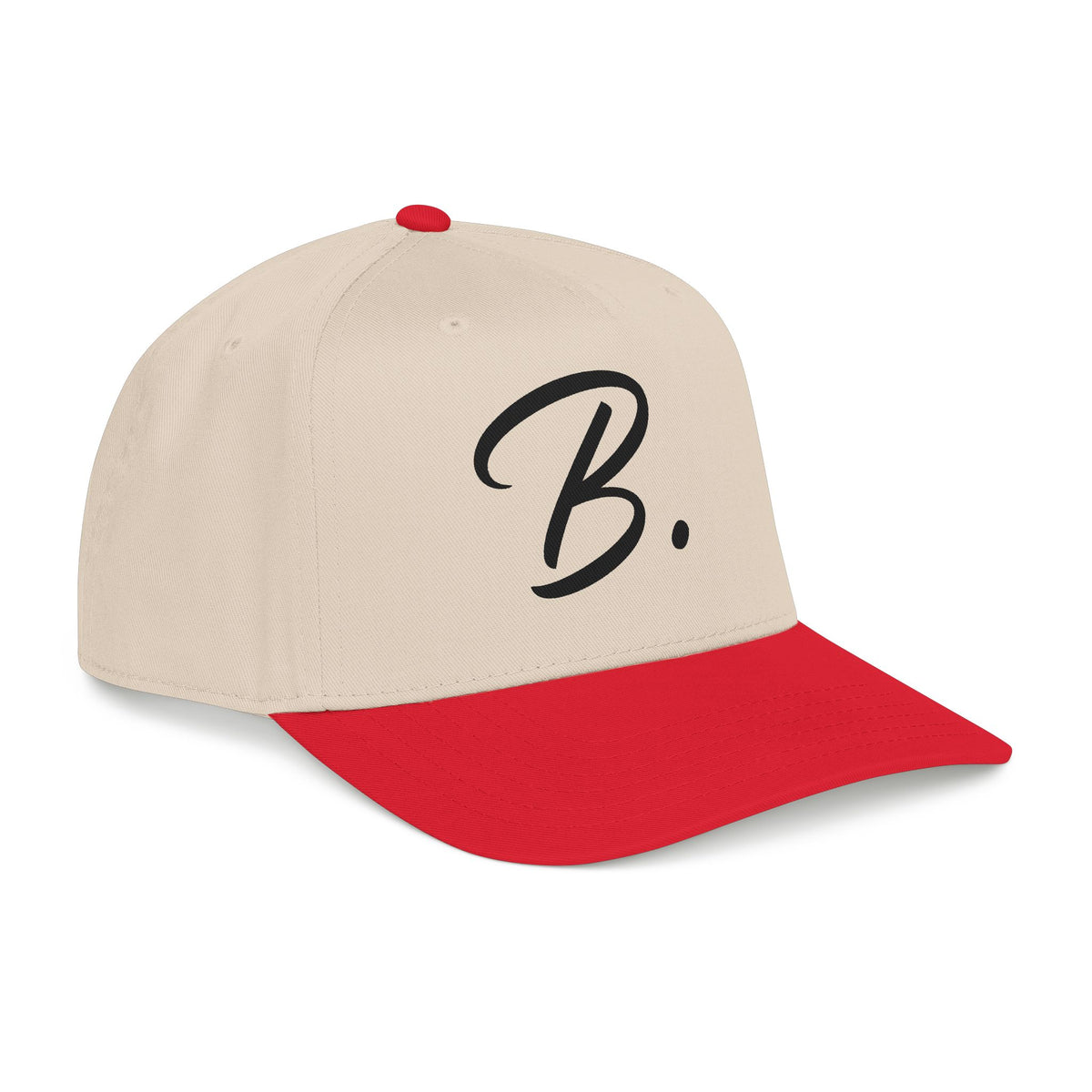 The Signature B. Cap - Red & Natural