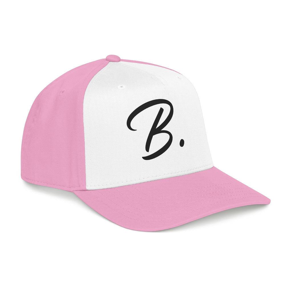 The Signature B. Cap - Pink & White