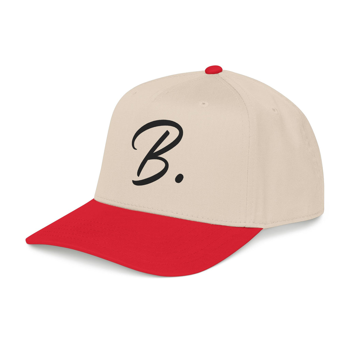 The Signature B. Cap - Red & Natural